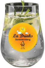 Billedtekst: Sommerstang cocktail på fad til receptioner i Esbjerg og Varde Sommerstang drink på fad til sommerfester og receptioner i Esbjerg og Varde