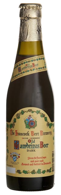 Old Gambrinus Dark 9,6% mørk luksusøl til feinschmeckere i Esbjerg og Fredericia