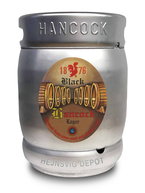 Billedtekst: Hancock Depot Hejnsvig referencebillede 2 Leje af fadølsanlæg og Hancock udstyr billede 2 i Sydjylland